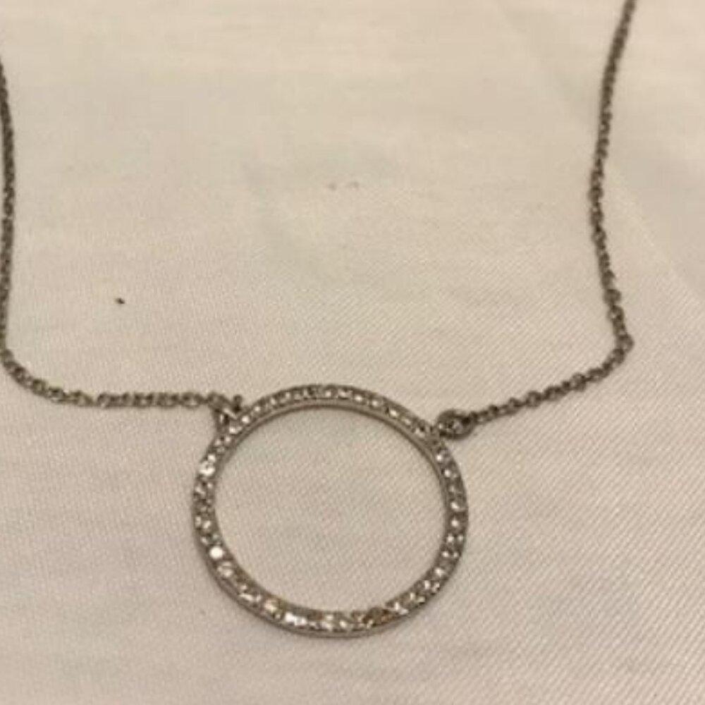 Dana Buchman Faux Diamond Necklace Fashion Costume Jewelry